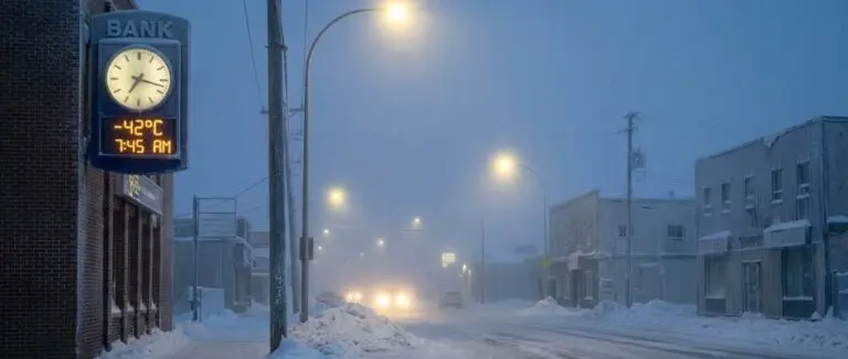 Extreme Cold Alert: Wind Chills to Hit -43°C in Thompson by Saturday Morning