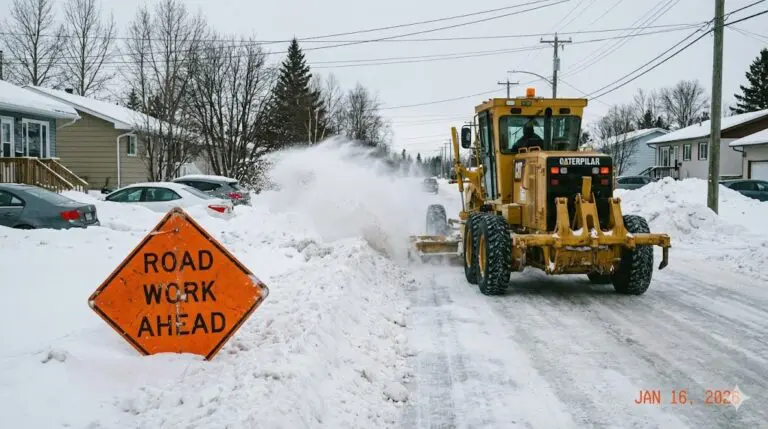 Thompson Public Works Crews Targeting Four Neighbourhoods This Weekend