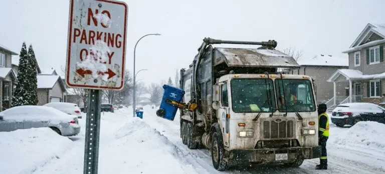 Check Your Day: Thompson Weekly Garbage Schedule and Parking Reminder