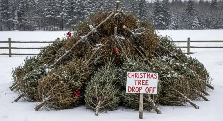 Turn Your Old Christmas Tree into Winterfest Fuel at Boreal Discovery Centre
