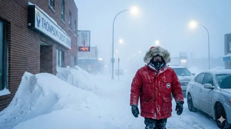 Thompson Shivers: Drifting Snow and Dangerous Chill Grip the City