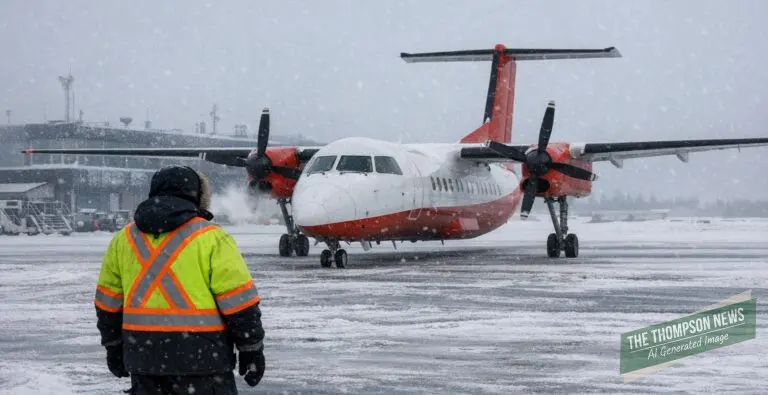 Calm Air Issues Travel Advisories for Thompson on Feb 15