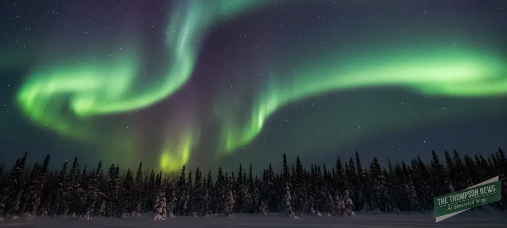 Major Solar Activity: "Stormy" Northern Lights Forecast for Thompson