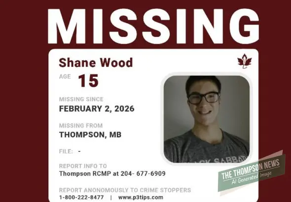 Missing Person Alert: RCMP Searching for 24-Year-Old Shane Wood