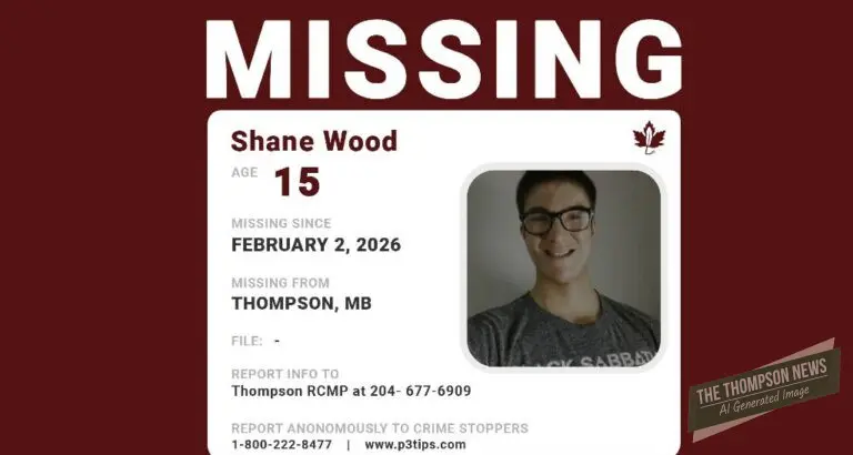 Missing Person Alert: RCMP Searching for 24-Year-Old Shane Wood