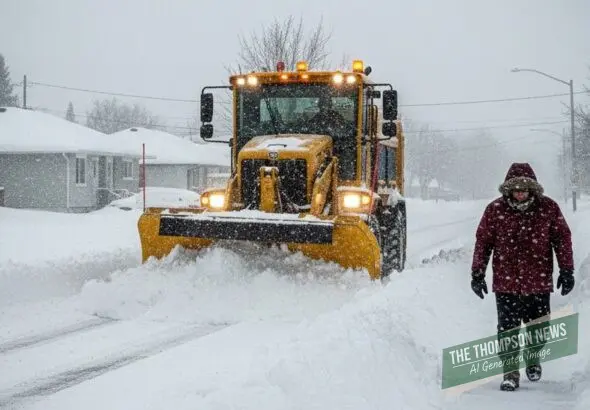Winter Storm Watch: Heavy Snow and Severe Wind Chill Hitting Thompson