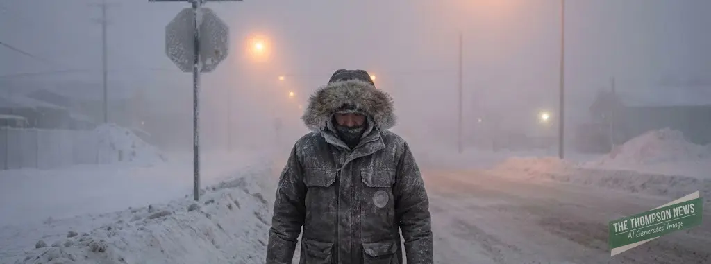 Thompson Plunges into Extreme Cold with -41°C Wind Chill and Persistent Frostbite Risk; Snow Expected Tonight