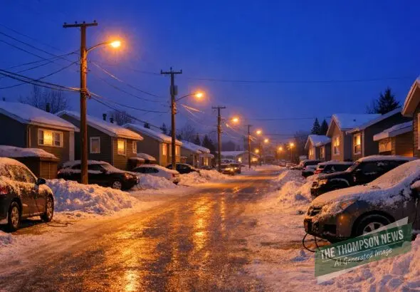 Thompson Temperatures Expected to Hit -30°C as Winter Weather Intensifies Feb 14