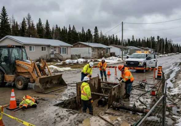 Thompson Closes Section of Nelson Road for Water Break Repair on Mar 30