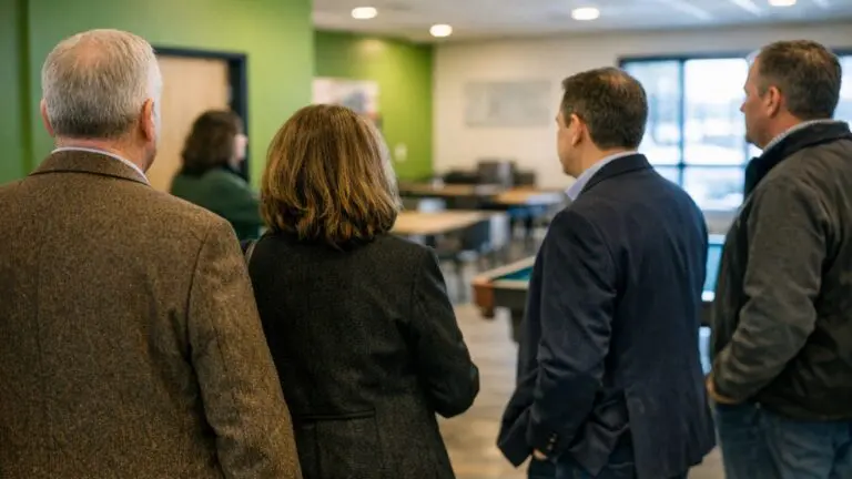 Manitoba Ministers Tour BGC Thompson Facility and Learn About Youth Programs - AI Generated Image