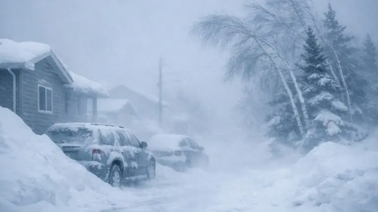 Thompson Cold Warning Lifted, But Extreme Wind Chills and Drifting Snow Bring New Frostbite Risk - AI Generated Image