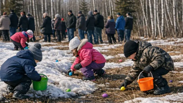 Thompson Immigrant Services Hosts Free Easter Egg Hunt at A&W on Mar 28 - AI Generated Image