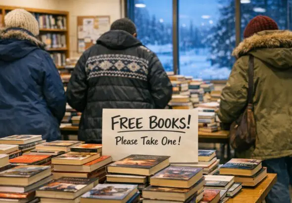 Thompson Public Library Offers Free Books Until Mar 14 - AI Generated Image