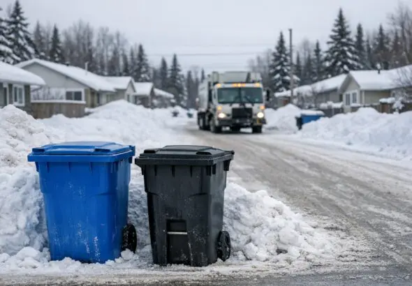 City of Thompson Releases 2026 Garbage and Recycling Collection Schedule - AI Generated Image