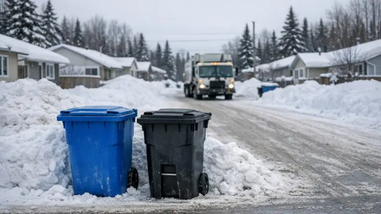 City of Thompson Releases 2026 Garbage and Recycling Collection Schedule - AI Generated Image