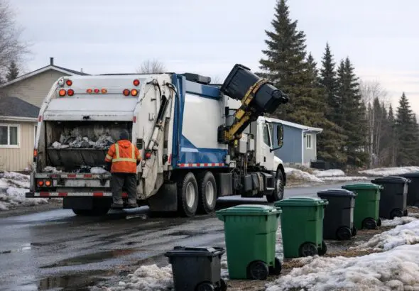 City of Thompson Announces Garbage & Recycling Pickup Schedule for March 30 - April 3 - AI Generated Image