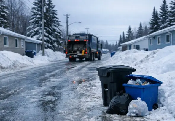City of Thompson Announces Updated Garbage and Recycling Schedule for Mar 9-13 - AI Generated Image