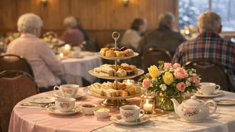 Thompson Legion Ladies Seeking Non-Profit Partner for Annual Mother's Day Tea - AI Generated Image