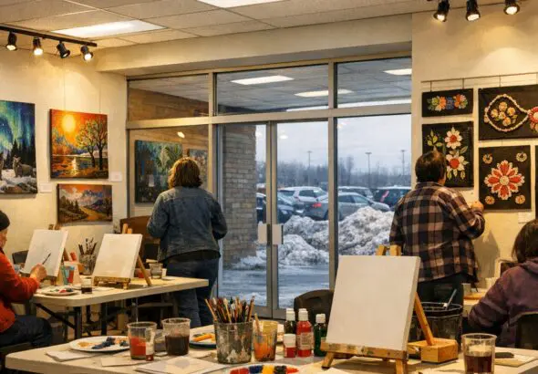 Mall of The Arts Self Promo for Artists Event - AI Generated Image