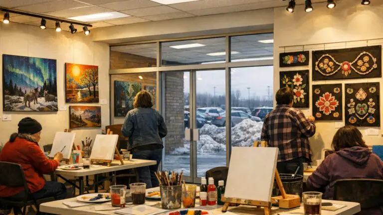 Mall of The Arts Self Promo for Artists Event - AI Generated Image