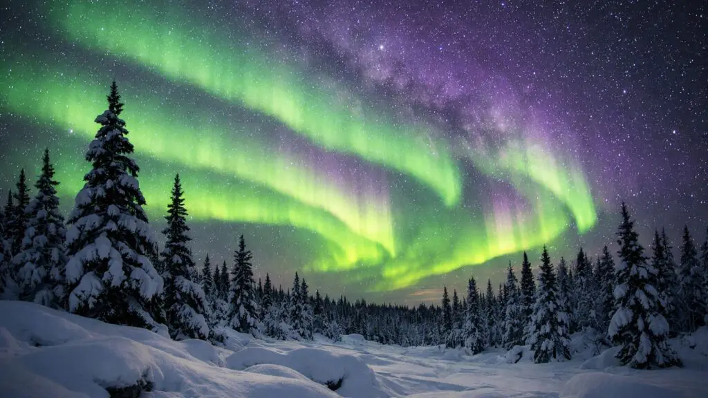 Northern Lights Alert: Increased Auroral Activity Forecast for Thompson on Mar 8 - AI Generated Image