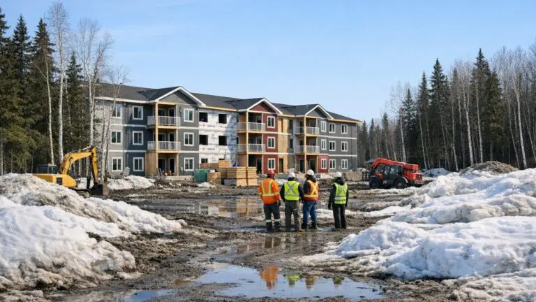 Federal Government Commits $9M to Repair and Build 86 Housing Units and Shelter Spaces in Northern Manitoba - AI Generated Image