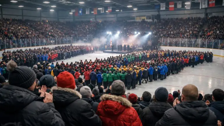 2026 Manitoba Winter Games Open in Thompson with Vibrant Ceremony at C.A. Nesbitt Arena on Mar 1 - AI Generated Image