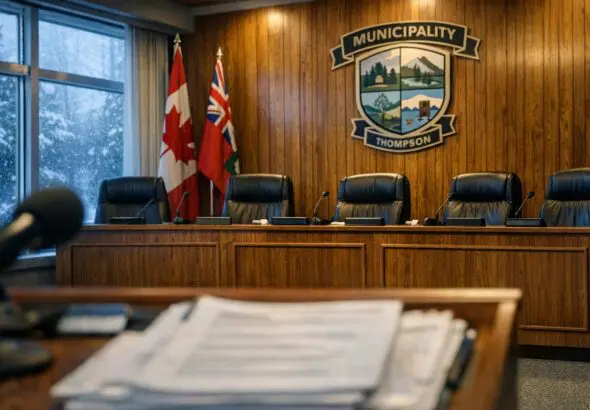 Thompson Schedules Public Hearing on Municipal Road Closure By-Law for Mar 23 - AI Generated Image