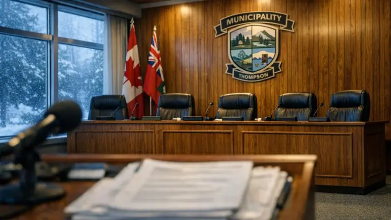 Thompson Schedules Public Hearing on Municipal Road Closure By-Law for Mar 23 - AI Generated Image