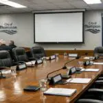 Thompson Public Safety Committee Meets Mar 18 to Hear Delegation on Homelessness and Shelter Capacity - AI Generated Image