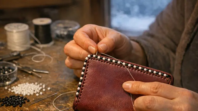 Skills Shop North Hosts Beaded RFID-Blocking Wallet Workshop in Thompson on Mar 11 - AI Generated Image