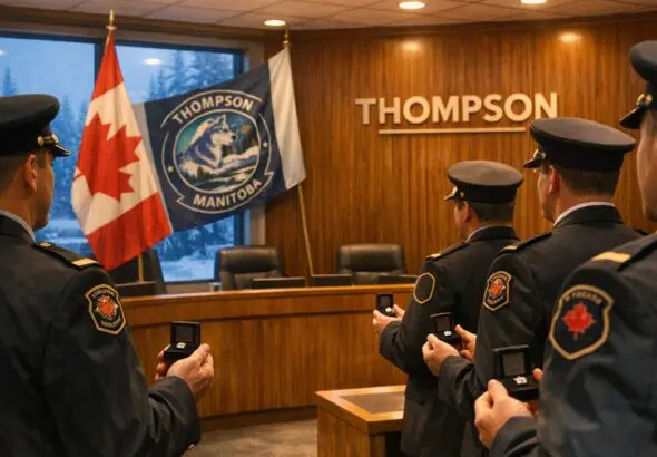 Thompson Firefighters Recognized for Helping Deliver Baby at Home on Mar 9 - AI Generated Image