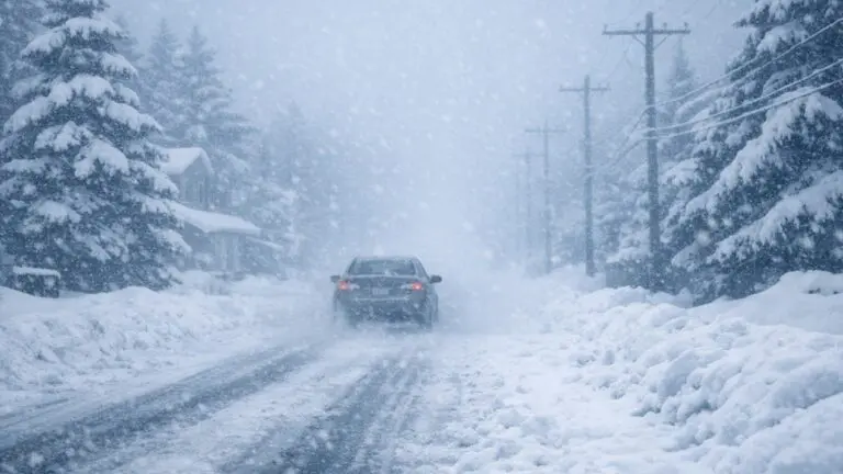 Thompson Braces for Snow and Freezing Drizzle Today, Extreme Wind Chills to -30°C and Frostbite Risk Through Weekend - AI Generated Image