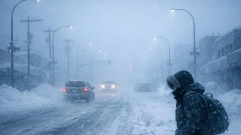 Thompson Braces for Weekend Snow and Extreme Cold With Frostbite Risk on Mar 6 - AI Generated Image