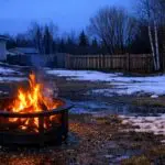 Thompson Reminds Residents to Apply for Backyard Fire Pit Permits Ahead of Spring on Apr 4 - AI Generated Image