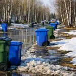 City of Thompson Garbage and Recycling Pickup Schedule for Apr 6 to 10 - AI Generated Image