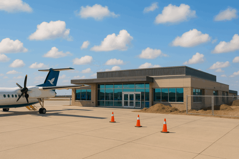 Thompson Airport - AI Generated Image
