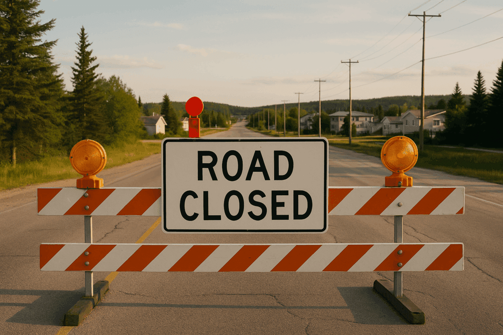 Thompson Road Closures - June 17
