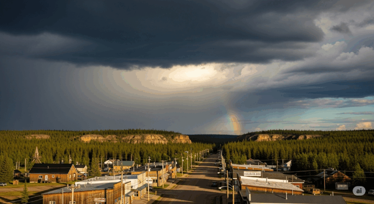 Thompson’s 7-Day Forecast Updated: Rain Expected Monday Amidst Fluctuating Temperatures