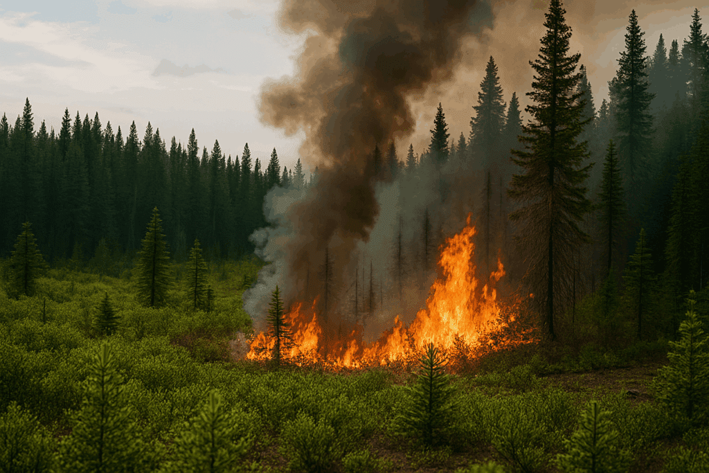Northern Manitoba Wildfires