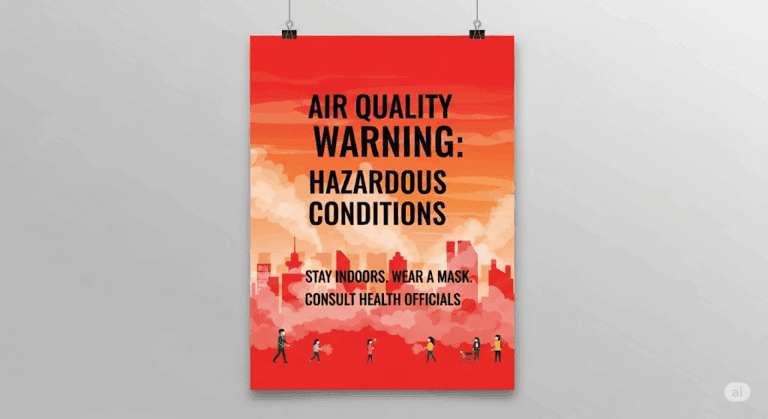 Air Quality Warning Issued for Thompson and Region as Wildfire Smoke Persists