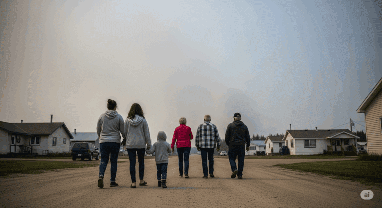 Lynn Lake Orders Second Evacuation as Wildfire Threatens Power Supply