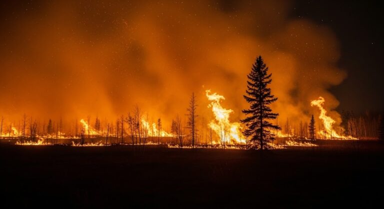 Manitoba Wildfires: Total Area Burned Jumps to Nearly 1.3 Million Hectares by July 19, Active Fires See Slight Increase