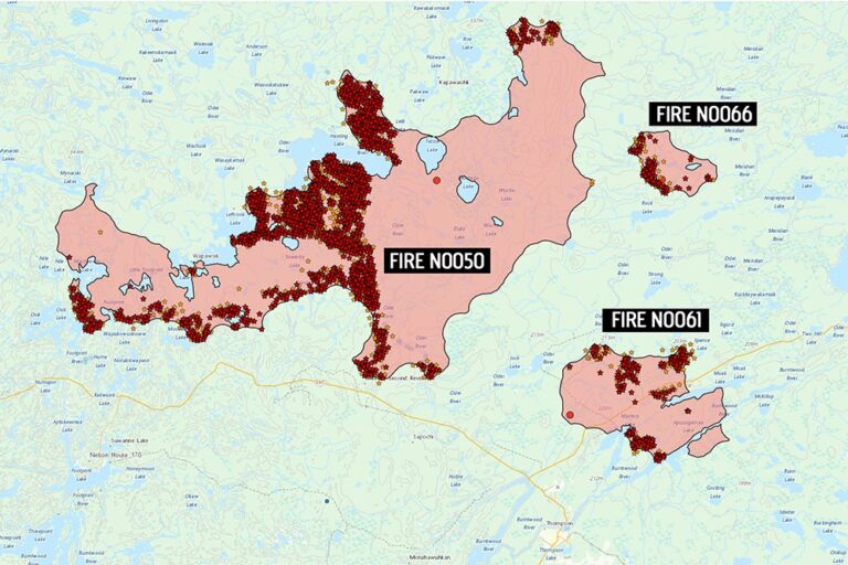 Thompson Wildfires: New Fire Merges, Seven More Detected as Crews Brace for Heat and Smoke