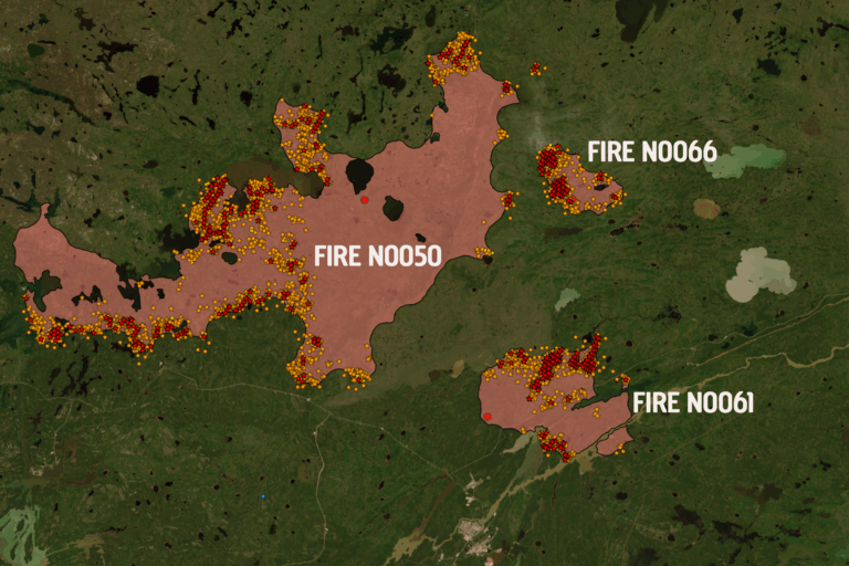 Firefighting Efforts Advance Across Northern Manitoba as Conditions Improve