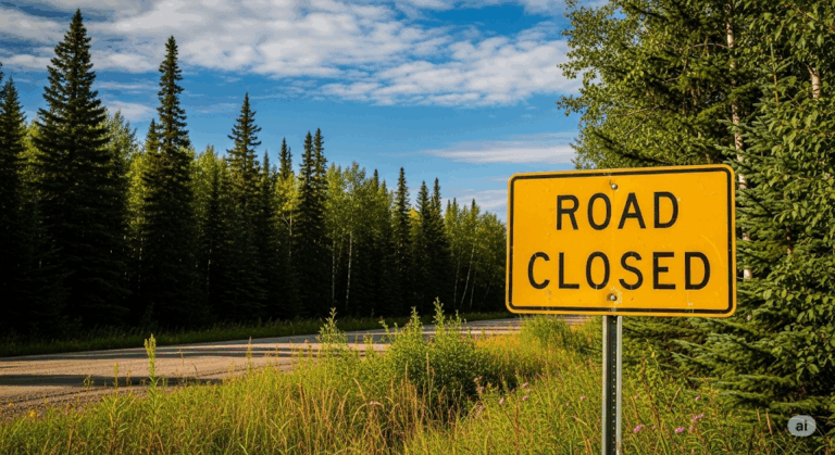 Road Closures - Aug 6, 2025 - AI Generated Image