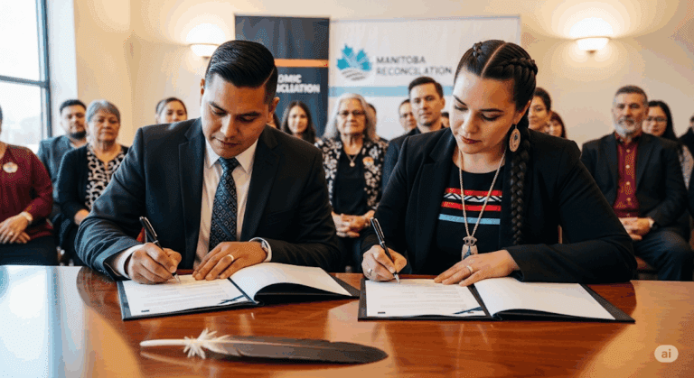 Historic MOU Signed Between SCO And MMF To Advance Economic Reconciliation In Manitoba