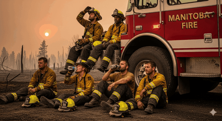 Manitoba Wildfire Update: Active Fires Decline, Firefighter Deployment Reduced, Despite Slight Increase in Total Area Burned