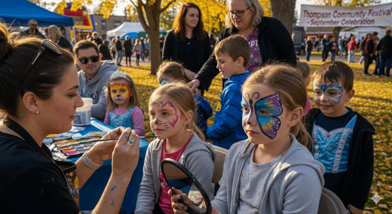Goldenbird Studios Brings Face Painting to September Events in Thompson and Area
