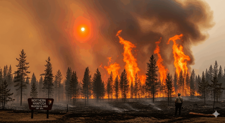 Manitoba Wildfire Situation Continues to Improve: Active Fires Drop to 122 with Drastically Reduced Firefighter and Helicopter Deployment